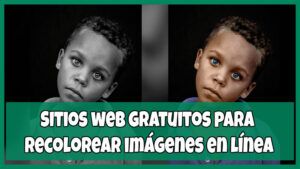 Sitios web gratuitos para recolorear imágenes en línea